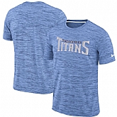 Men's Nike Tennessee Titans Blue Velocity Performance T-Shirt,baseball caps,new era cap wholesale,wholesale hats